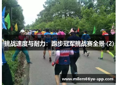 挑战速度与耐力：跑步冠军挑战赛全景 (2)